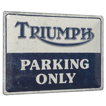 Carica l'immagine nel visualizzatore di Gallery, Triumph Insegna "NO PARKING" MLMA24909
