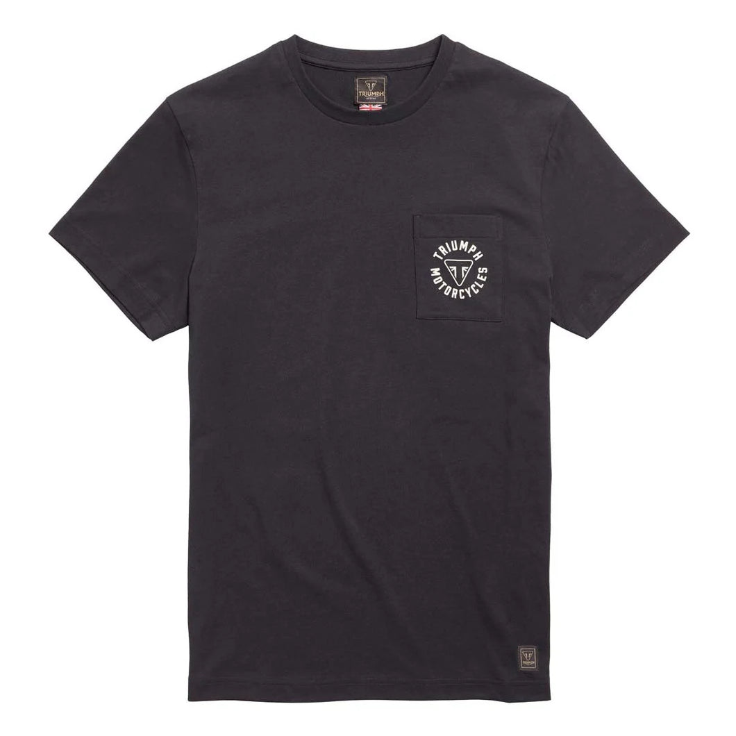 Triumph Newlyn T-Shirt  Back Print , Chest Pocket MTSS21028