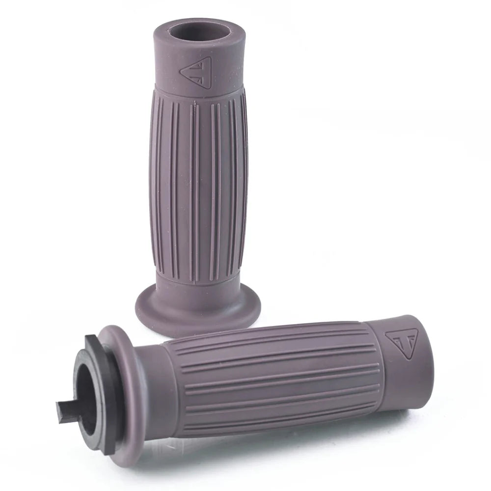 Manopole a botticella in gomma 25.4mm, marrone A2041444