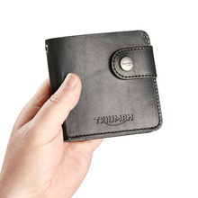 Carica l&#39;immagine nel visualizzatore di Gallery, Portafoglio in pelle con bottone automatico MACA25002
