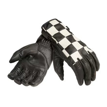 Carica l&#39;immagine nel visualizzatore di Gallery, Triumph  Guanti Checkerboard Leather  MGVS2348
