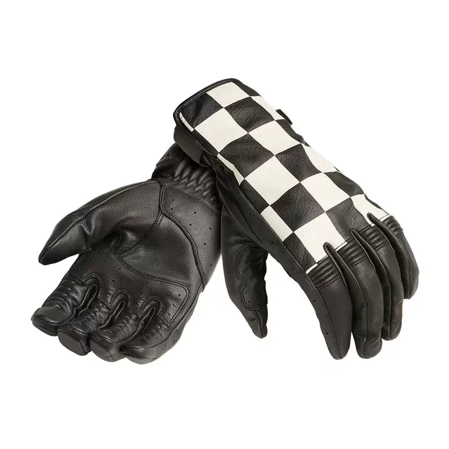 Triumph  Guanti Checkerboard Leather  MGVS2348