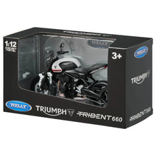 Carica l&#39;immagine nel visualizzatore di Gallery, Triumph Trident 660 1:12 Scale Model (Welly) MLMA24914
