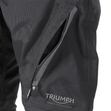 Carica l&#39;immagine nel visualizzatore di Gallery, Triumph Alder Gore-Tex Adventure Tourer Trouser Black MTJS21303
