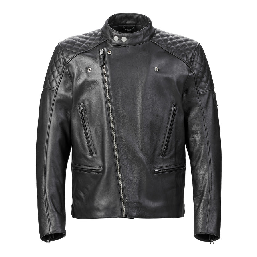 Triumph Braddan Asymmetric Leather Jacket MLES22100