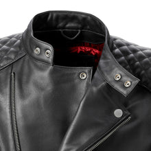 Carica l&#39;immagine nel visualizzatore di Gallery, Triumph Braddan Asymmetric Leather Jacket MLES22100

