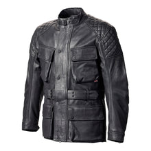 Carica l&#39;immagine nel visualizzatore di Gallery, MLHS20103 MEN&#39;S LEATHER BECK JACKET FRONT DETAIL
